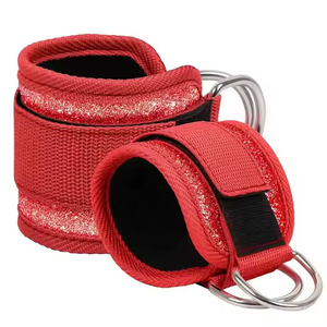 Correa de Tobillo para Levantamiento de Pesas, Ajustable, de Neopreno/Algodón, Impermeable, Protección Profesional, Hebilla Cómoda para Fitness - Product Image 1