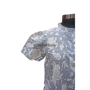 มินิเดรสลำลองผ้าฝ้าย100% สำหรับผู้หญิงเสื้อคอกลมแขนสามส่วนทำด้วยมือลายโลโก้ด้านหน้าไซส์ใหญ่พิเศษธรรมชาติ - Product Image 3