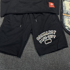 เสื้อยืดไรน์สโตนสำหรับผู้ชายชุดสั้นผ้าคอตตอนผ้า100% แห้งเร็วสไตล์ไฮสตรีทปักโลโก้ได้ตามต้องการสำหรับฤดูร้อน - Product Image 3