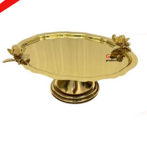 Support à gâteau de designer en aluminium de qualité supérieure, finition argentée, pour hôtel, restaurant et bar - Product Image 2