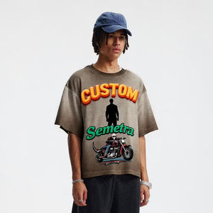 Camiseta Deportiva Ajustada y Resistente a las Arrugas con Estampado Personalizado para Gimnasio y Entrenamiento - Product Image 2