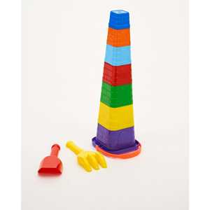 Juguete de Playa de Plástico para Hacer Castillos de Arena, Juego Educativo para Niños al Aire Libre - Product Image 1