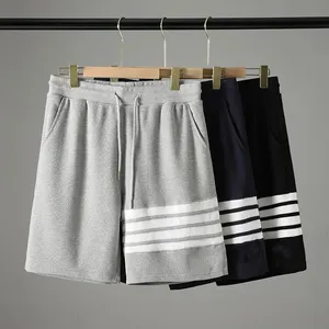 EVER GLOW <b>Women's</b> Navy Knitted <b>Shorts</b> Mid Waist Drawstring Casual Breathable Waterproof 100% Polyester Regular Fit - Product Image 2