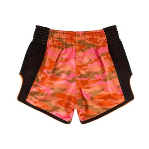 Custom Printed Muay Thai Boxing Shorts Soft Satin Athletic Fight <b>Trunks</b> Breathable Training Shorts for <b>Men</b> Daily Use - Product Image 4