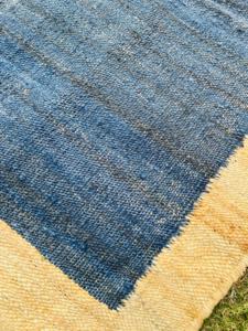 Alfombra de yute hecha a mano de alto estándar Kilim estilo bohemio camino de cáñamo trenzado lavable para sala de estar pasillo dormitorio - Product Image 2