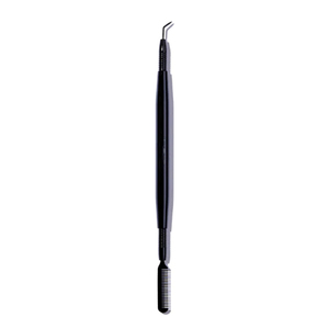 Kit de bigoudi de levage de cils en acier noir avec bâton de permanente de cils crème et peigne de séparation pour extensions de cils - Product Image 1
