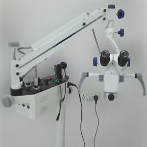 Percobaan & dudukan lantai bedah bermotor mikroskop operasi tulang belakang fokus halus-mikroskop bedah NEURO-NEUROSURGY ....