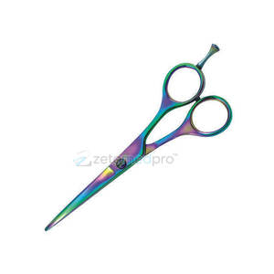 Tijeras de Peluquería Profesionales de Titanio Arcoíris, Tijeras de Pelo de Titanio Arcoíris para Estilismo de Barbería - Product Image 3