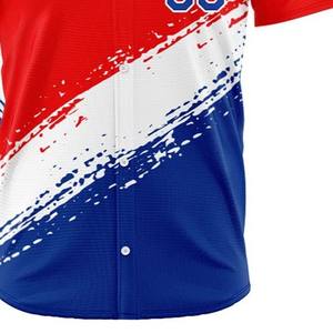 Camiseta de béisbol de estilo único para hombre, superventas, transpirable, totalmente personalizada, camiseta de béisbol de tendencia superior con calidad superior - Product Image 4