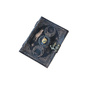 Carnet à spirales à couverture rigide verrouillable, pages vierges, agenda compact 7 x 5 pouces au meilleur prix - Product Image 1