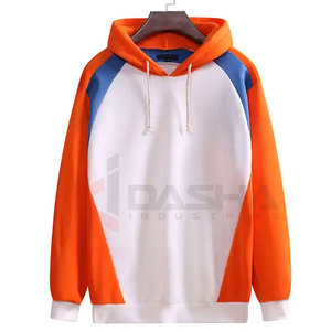 Sudadera con Capucha de Forro Polar para Hombre, Otoño-Invierno, Estilo Hip Hop Urbano, Estampado Casual, Color Sólido, Impresión Digital, Venta al por Mayor OEM M - Product Image 2