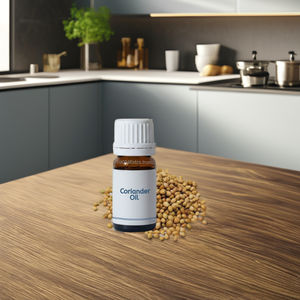 Huile de graines de coriandre biologique 5ml aromathérapie épicée bien-être fournisseur en vrac OEM & ODM - Product Image 1