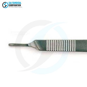 Manija de Bisturí Manual de Grado Hospitalario, Instrumento Quirúrgico de Acero Inoxidable, Certificado CE, Diseñado para Precisión, Seguridad y Consistencia - Product Image 5