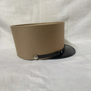 Sombreros de copa planos personalizados, venta al por mayor, gorra Kepi de algodón con logotipo personalizado, promoción, sombrero de papá, Material reciclado, banda para el sudor antibacteriana - Product Image 1