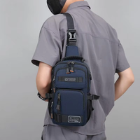 Mochila Bandolera Cruzada para Hombre, Personalizable, Resistente, de TRILACE INTERNATIONAL