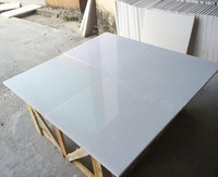 Carreaux de marbre blanc poli du vietnam