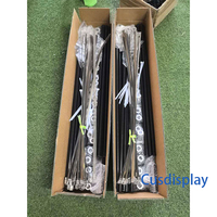 Kit de signalisation publicitaire personnalisé pour poteau de lampadaire extérieur en vinyle, résistant aux UV et imperméable, avec poche pour logo de marque