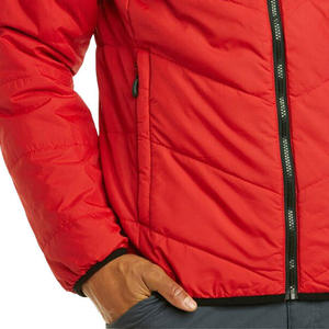 2025 Veste de maintien au chaud de couleur contrastée rembourrée pour hommes de style décontracté - Product Image 4