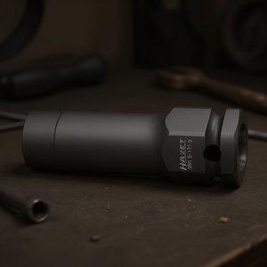 Hazet 1/2'' <b>Impact</b> Screwdriver <b>Socket</b> Hexagonal Long Square with Borehole - Product Image 3