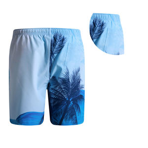 กางเกงขาสั้นออกกำลังกายสำหรับผู้ชายผ้าใยสังเคราะห์สีทึบปรับแต่งได้หลายสีโพลีเอสเตอร์สแปนเด็กซ์ - Product Image 5