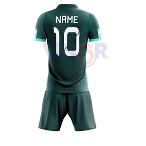 2025 camisetas de fútbol personalizadas, conjunto de uniforme de entrenamiento con impresión por sublimación completa, logotipo del Club, nombre del equipo, uniforme de fútbol - Product Image 5