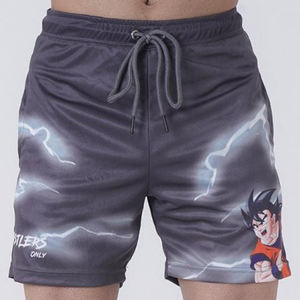 กางเกงขาสั้นวิ่งออกกำลังกายผู้ชาย ผ้าโพลีเอสเตอร์ 100% เป็นมิตรกับสิ่งแวดล้อม ลายพิมพ์แบบซับลิเมชั่น สำหรับใส่เล่นน้ำชายหาด ฟิตเนส - Product Image 5