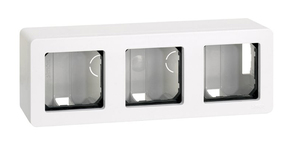 Scatola bianca per montaggio a superficie per 3 elementi (Simon 27 27831-35) - Product Image 1
