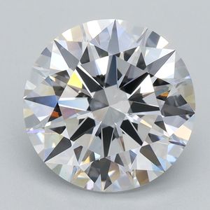 IGI White Round Shape Lab Grown Diamonds 3,21 CT Loose Lab Diamond E VS1 para anillo de compromiso o fabricación de joyas - Product Image 1