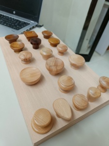 Poignée multifonctionnelle en bois pour armoires, commodes, cuisine, salle de bain, salons, chambres à coucher en plein air-Design traditionnel - Product Image 6