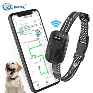 Akıllı Pet yaka Geo çit izci bulucu su geçirmez 4G GPS köpek izci yaka