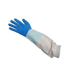 ถุงมือเลี้ยงผึ้งแบบกันน้ำ ผลิตจากโพลีเอสเตอร์และลาเท็กซ์ ใช้ได้ทั้งสองข้างมือ ระบายอากาศได้ดี แขนยาว ป้องกันผึ้ง ไซส์ XL คุณภาพสูง ป้องกันความเย็น หนา 0.8 มม. - Product Image 3