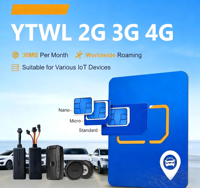 Traceur GPS mondial, carte eSIM, prix usine, utilisé pour les traceurs GPS M2M SIM, pour la gestion de flotte