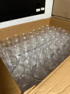 Wholesale 200ml Clear PP/PS Round <b>Plastic</b> Storage Jars Airtight Lids Leakproof Cosmetic Food Travel Craft <b>Pots</b> - Product Image 4