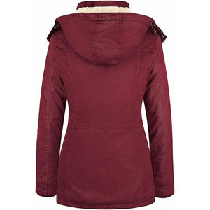 <b>Women's</b> <b>Winter</b> Loose Oversize Puffer <b>Jacket</b> Turtleneck Collar Hooded Woven Quick Dry Breathable Natural <b>Warm</b> Streetwear - Product Image 2