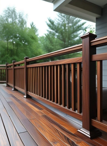 หมวกไม้เนื้อแข็งทนทานต่อปลวกสำหรับบันไดและรั้วดีไซน์จากเวียดนามสำหรับโรงพยาบาลปรับแต่งได้ทันสมัย - Product Image 6