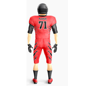 Conjunto de uniforme de fútbol de diseño personalizado de alta calidad Camisetas de fútbol americano Camiseta de fútbol americano - Product Image 5