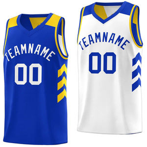 Ensembles d'uniformes de basket-ball en polyester 100% de qualité supérieure Logo personnalisé manches courtes respirantes imprimées par sublimation numérique - Product Image 5