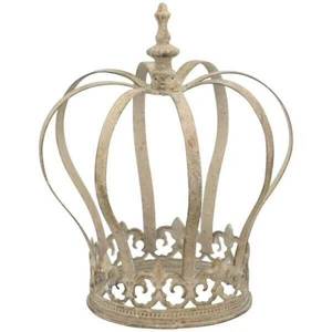 Couronne en métal Décoration royale et élégante Matériau de haute qualité Idéal pour la décoration de bureau à domicile et d'événement de luxe - Product Image 1