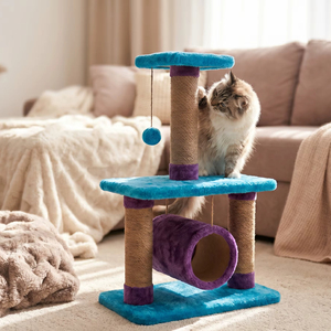 อมิสตาร์ รอยัล ลอฟท์ – คอนโดแมวหลายชั้นสุดหรู ทันสมัย พร้อมเสาข่วนทำจากปอกระเจาคุณภาพพรีเมียม บ้านหลอดนุ่มสบาย และแท่นวาง - Product Image 1