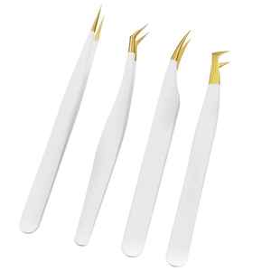 RMI pince à épiler professionnelle en acier inoxydable pince à épiler fibre cils pointue pour Volume pince à épiler modèle RMI_AS_ELT_071 - Product Image 1