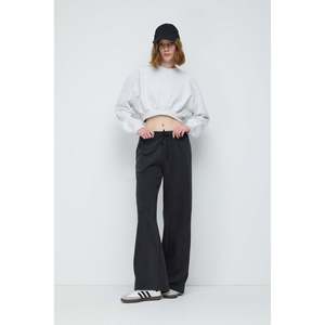 <b>Charcoal</b> Wide Leg Outdoor <b>Jogger</b> Sweatpants - Product Image 1