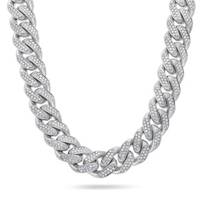 Fantaisie 14K Or Lab Cultivé Diamant Collier E Couleur Brillant Coupe VVS2 Clarté Femmes Anniversaire De Mariage Élégant Fine Jewelry - Product Image 4
