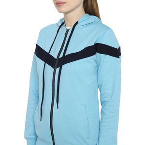Chándal con capucha personalizable para mujer, transpirable, nuevo estilo callejero, entrenamiento, Jogging, Color sólido, tamaño personalizado, uso en invierno, OEM - Product Image 5