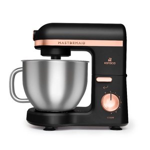 Karaca Mastermaid Chef Pro doppio braccio Mixer nero opaco rame 1750 W - Product Image 4