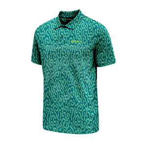 Camiseta de polo de golf para hombre, venta al por mayor, nuevo diseño, secado rápido, ajustada, 92% poliéster, 8% Spandex, patrón sólido, impresión por sublimación - Product Image 3