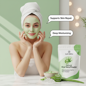 Mascarilla Facial de Barro Hidratante Orgánica con Aloe Vera y Vitamina C, Cuidado Natural de la Piel a Base de Hierbas, Calmante, Antiacné, Iluminadora, OEM/Marca Privada - Product Image 2