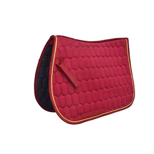 Tapis de selle d'équitation tout usage de style occidental Tapis de dressage en coton Remplissage de laine Tissu polycoton pour les cavaliers équestres - Product Image 5