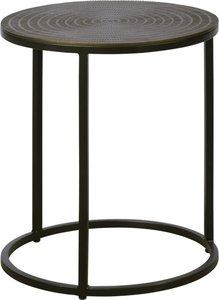 Table d'appoint de canapé en métal élégant et abordable avec design de qualité supérieure Table gigogne parfaite pour les petits espaces et les intérieurs chics Villa - Product Image 3