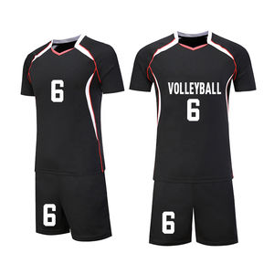 Meilleurs designs de maillots de volley-ball personnalisés en gros, séchage rapide, unisexe, 100% polyester, haute qualité, service OEM personnalisé - Product Image 1