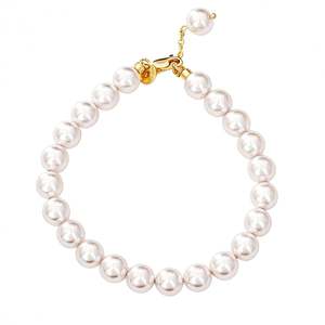 เจลิยา ไทม์เลส เอลเลแกนซ์สร้อยข้อมือมุกโทนสีทองคลาสสิก - Product Image 1